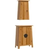 Image de vidaXL Ensemble de meubles de salle de bain 2 pièces pin massif