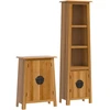 Image de vidaXL Ensemble de meubles de salle de bain 2 pièces pin massif