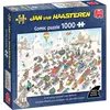 Image de Jan van Haasteren Puzzle - De bas en haut, 1000pcs.