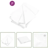Image de The Living Store Bâche de protection 180 g/m² 8x8 m Blanc HDPE