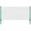 Image de The Living Store Clôture grillagée avec poteaux acier 25 x 0,75 m Vert
