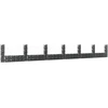 Image de The Living Store Panier à gabion en forme de U avec 7 colonnes en fer 740x20x100 cm