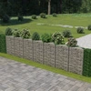 Image de The Living Store Mur en gabions Acier galvanisé 450×30×100 cm