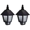 Image de The Living Store Appliques solaires avec détecteur de mouvement 2 pcs.