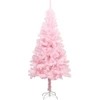 Image de The Living Store Arbre de Noël artificiel avec support Rose 180 cm PVC