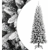 Image de The Living Store Sapin de Noël artificiel enneigé 240 cm PVC&PE