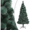 Image de The Living Store Arbre de Noël artificiel avec support Vert 210cm PET
