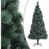 Image de The Living Store Arbre de Noël artificiel avec support Vert 150 cm PET