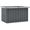 Image de The Living Store coffre de jardin gris 109 x 67 x 65 cm