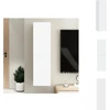 Image de vidaXL Armoire TV Blanc 30,5x30x110 cm Bois composite - Meuble TV