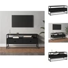 Image de vidaXL Armoire TV Noir 100x35x45 cm Bois composite - Meuble TV