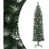 Image de The Living Store Arbre de Noël artificiel avec support Svelte 240 cm PVC