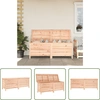 Image de The Living Store Coffre de jardin 150x50x56,5 cm Sapin massif