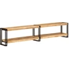 Image de Meuble TV The Living Store 200 x 30 x 40 cm en bois massif de manguier