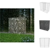 Image de vidaXL Panier de gabion acier 100×50×100 cm - Panneaux de clôture