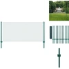 Image de vidaXL Clôture grillagée avec poteaux acier 25 x 0,75 m Vert - Panneaux de clôture