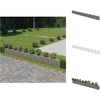 Image de vidaXL Mur de gabions Acier galvanisé 630×30×50 cm - Panneaux de clôture