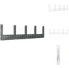 Image de vidaXL Panier gabion en forme de U avec 5 colonnes en fer 500x20x150 cm - Panneaux de clôture