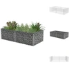 Image de vidaXL Jardinière en pierre 180×90×50 cm - panneaux de clôture