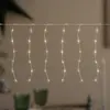 Image de ECD Germany Rideau lumineux LED 600 cm 240 LED blanc chaud incl. minuterie 19 modes d'éclairage Rideau de décoration de Noël pour intérieur/extérieur Noël Chaîne lumineuse LED