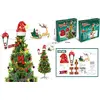 Image de Père Noël Rotatif Lumineux Père Noël Mobile Et Lumineux Pour Cime De Sapin - Basics