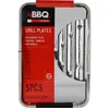 Image de BBQ Collection Set de 5 Plateaux pour Grill en Aluminium 34x23x2,5 cm