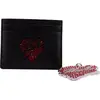 Image de Karl Lagerfeld Hearts Ch+keychain Gp Couleur Noir