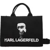 Image de Karl Lagerfeld Ikon Karl Square Tote Couleur Noir