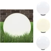 Image de vidaXL Lampe LED de jardin sphérique 50 cm PMMA - éclairage extérieur
