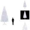 Image de vidaXL Sapin de Noël artificiel 500 cm blanc - Sapins de Noël