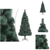 Image de vidaXL Sapin de Noël artificiel avec support Vert 120 cm PET - Sapins de Noël