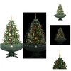 Image de vidaXL Sapin de Noël à neige avec pied parapluie Vert 140 cm - Sapins de Noël