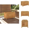 Image de vidaXL Coffre de jardin 90x52x55 cm Bambou - Coffres de jardin