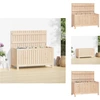 Image de vidaXL Coffre de jardin 115x49x60 cm Pin massif - Coffres de jardin