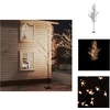 Image de vidaXL Sapin à LED avec fleurs de cerisier Blanc chaud 672 LED 400 cm - Sapins de Noël