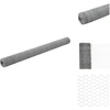Image de vidaXL Clôture en fil de fer Acier galvanisé 25x1,5 m Argent - Panneaux de clôture