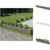 Image de vidaXL Mur de gabions Acier galvanisé 450×30×50 cm - Panneaux de clôture