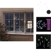 Image de vidaXL Guirlandes lumineuses Étoile et Lune Télécommande 138 LED Blanc froid - Eclairage de Noël