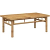 Image de vidaXL Table basse 90x50x35 cm bambou