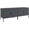 Image de vidaXL Armoires TV 2 pcs. Anthracite 68x39x50,5 cm Acier