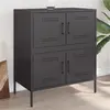 Image de vidaXL Sideboard noir 68x39x79 cm acier