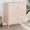 Image de vidaXL Sideboard Rosa 68x39x79 cm Acier