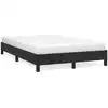 Image de vidaXL Cadre de lit sans matelas noir 120x190 cm velours