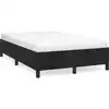 Image de vidaXL Cadre de lit sans matelas gris foncé 120x190 cm velours