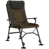Image de vidaXL Chaise de pêche avec accoudoirs Pliable Taupe