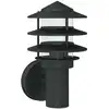 Image de vidaXL Applique murale extérieure noir acier inoxydable