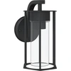 Image de vidaXL Applique murale extérieure noir acier inoxydable