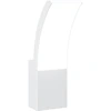 Image de vidaXL Applique murale d'extérieur LED Blanc Aluminium moulé sous pression