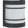 Image de vidaXL Applique murale extérieure noir acier inoxydable