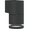 Image de vidaXL Applique murale extérieure noir aluminium moulé sous pression